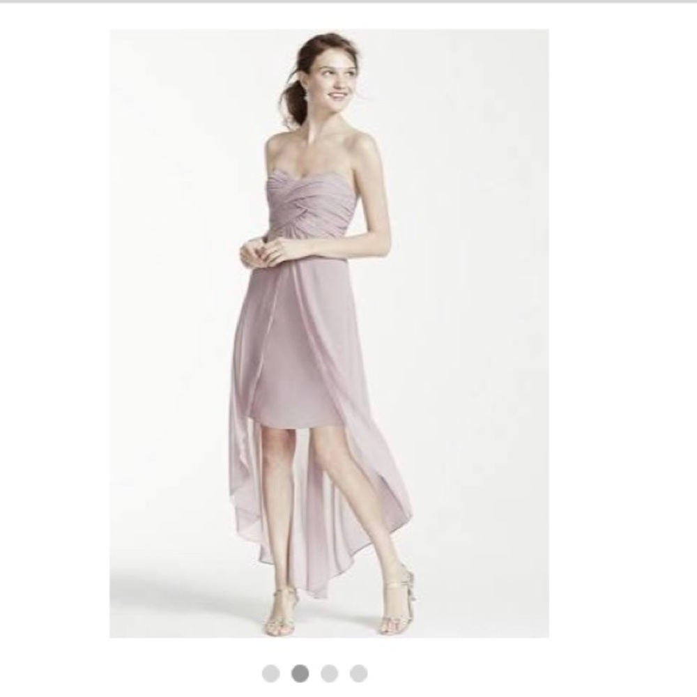 David’s bridal bridesmaid dress
